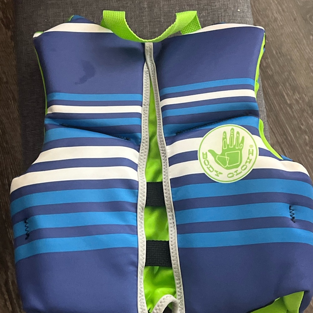 Body Glove Kids Swim Vest - Blue and Green
